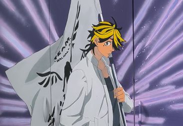 decoración de interiores, armario personalizado pintado a mano con un personaje del manga tokyo revengers